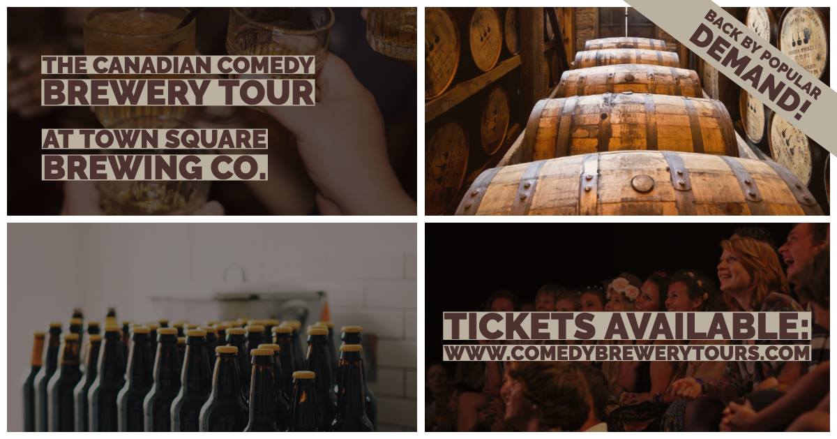 The Canadian Comedy Brewery Tour @ Town Sq Brewing Company 