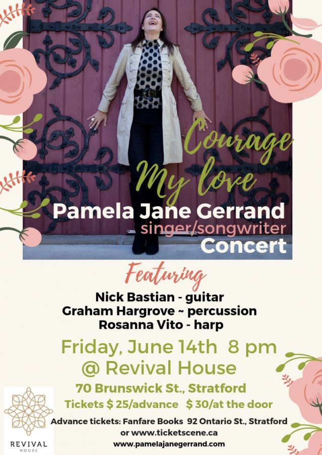 Pamela Jane Gerrand In Concert ~ Courage My Love