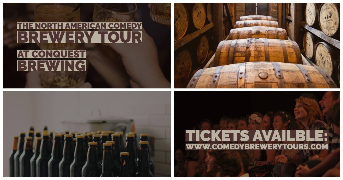 The North American Comedy Brewery Tour @ Conquest Brewing Company