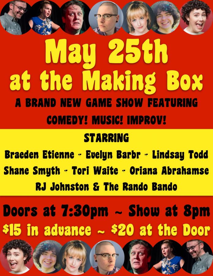 Brand New Improv Comedy Game Show with Music at The Making Box