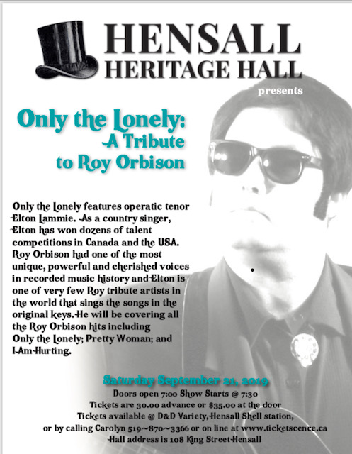 Only the Lonely...A Tribute to Roy Orbison