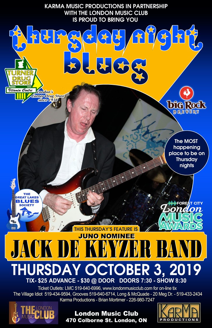 Jack de Keyzer Band @ LMC!!!