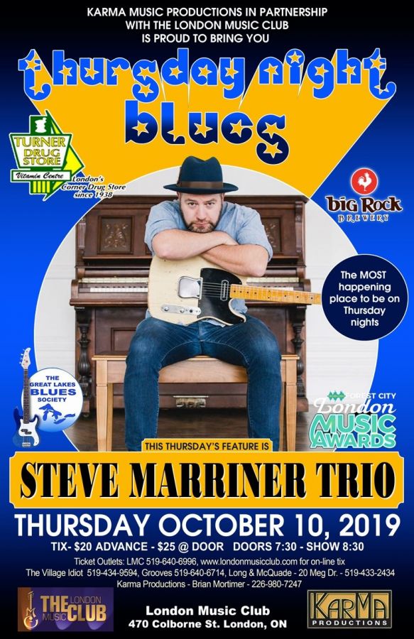 Steve Marriner Trio @ LMC!!!
