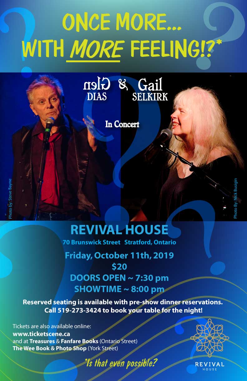 Glen Dias & Gail Selkirk in Concert at Revival House