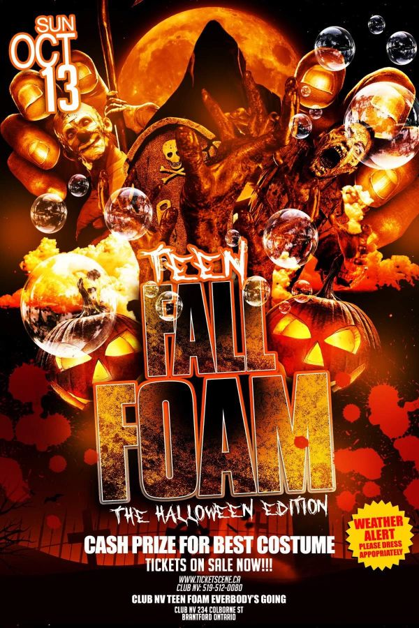 Teen Fall Foam ~Halloween Edition~