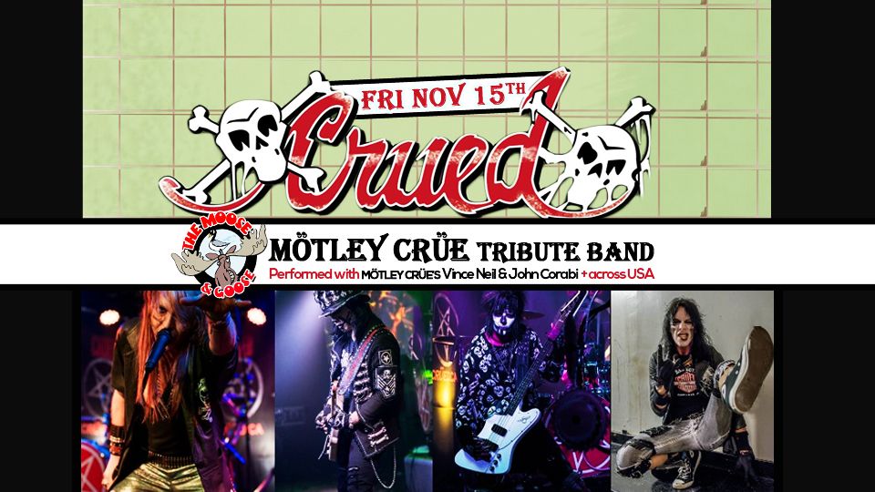 CRUED - Motley Crue Tribute Band with guests Veranda Beach 