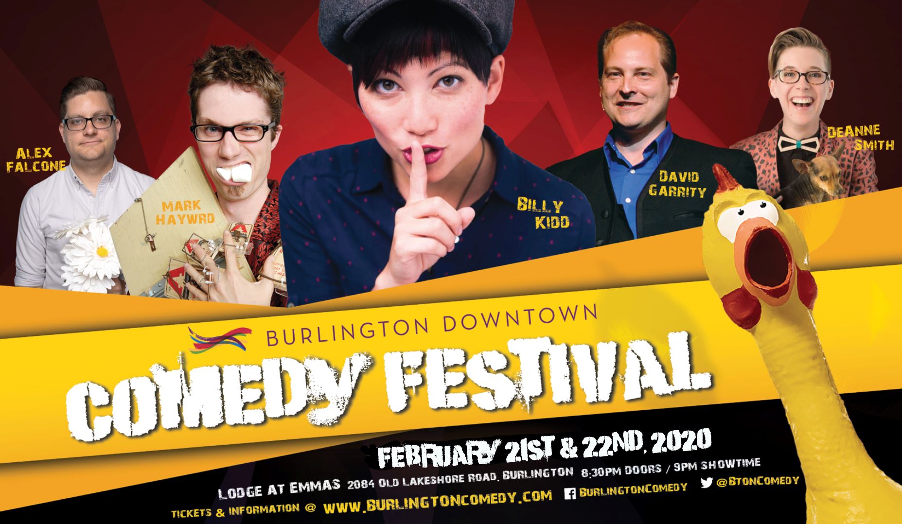 Comedy Cabaret featuring Billy Kidd
