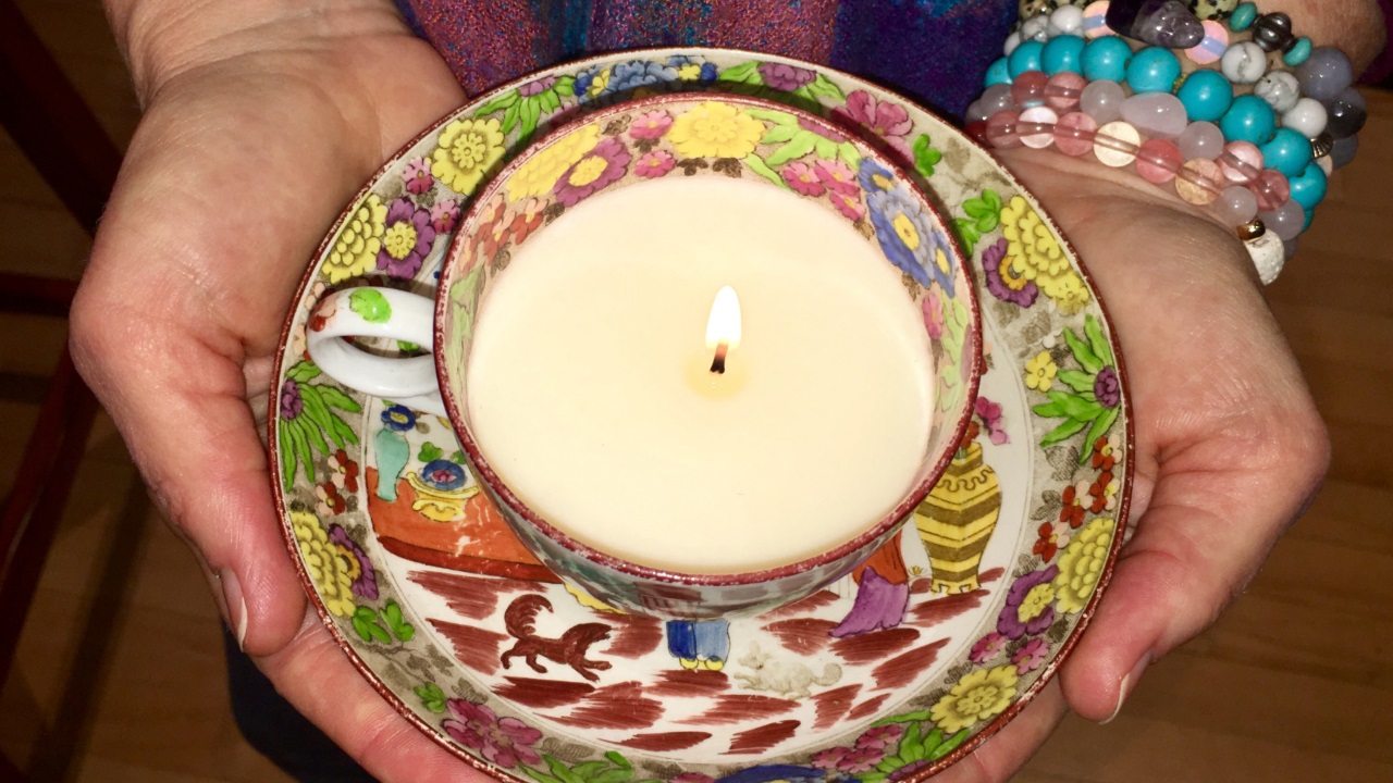 Aromatherapy Teacup Candle Making