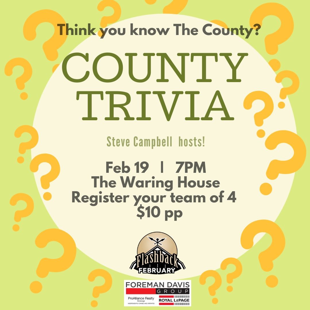 Flashback February: County Trivia