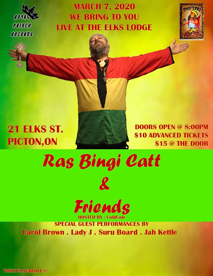 Ras Bingi Catt & Friends Live