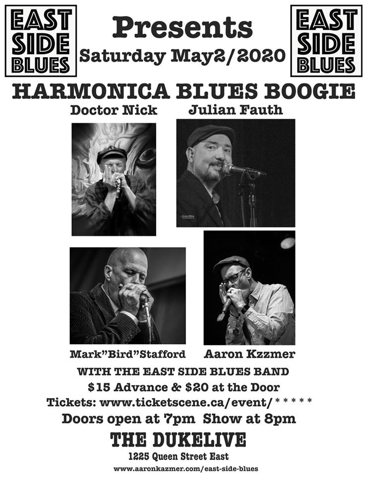 East Side Blues presents:  Harmonica Blues Boogie