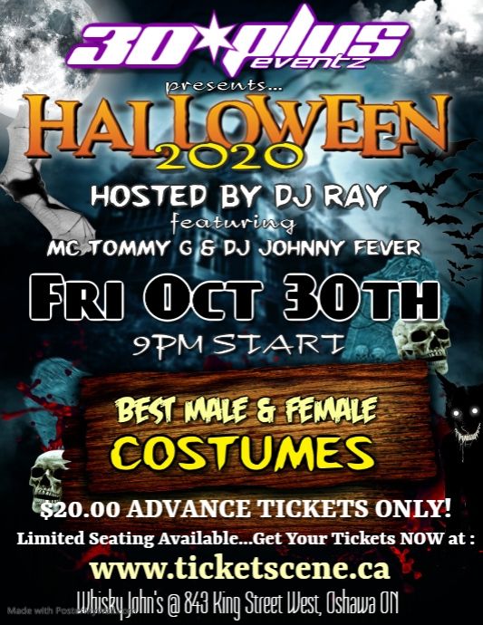 HALLOWEEN 2020 MC Tommy G & DJ Johnny Fever, Oshawa, ON live at