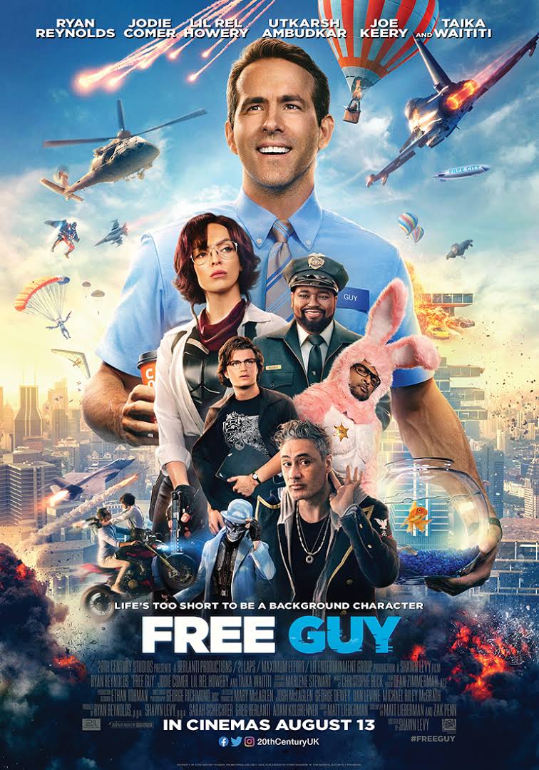 Free Guy (2021) Tuesday Special 7:30 PM @ O'Brien Theatre in Arnprior