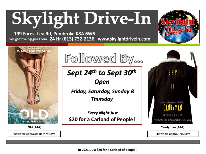 Skylight Drive-In featuring  Old & Candyman