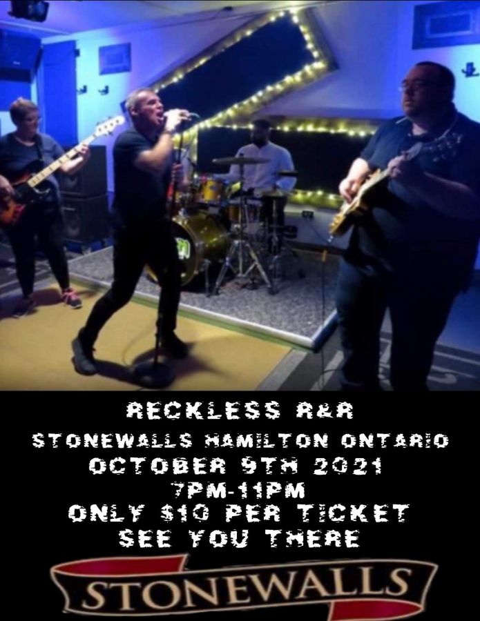 Reckless RNR at Stonewalls in Hamilton 
