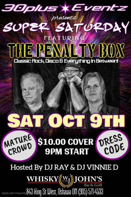 SUPER SATURDAY featuring THE PENALTY BOX