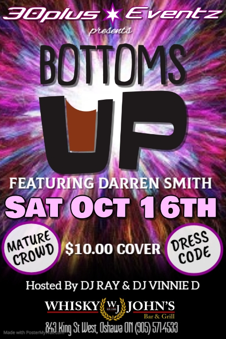 SUPER SATURDAY featuring BOTTOMS UP