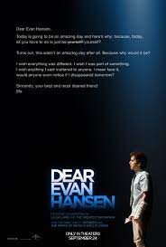 Dear Evan Hanson (2021) 7:30 P.M. @ O'Brien Theatre in Renfrew