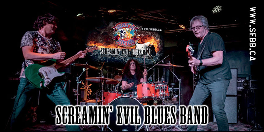 Screamin' Evil Blues Band @ Stonewalls Hamilton!