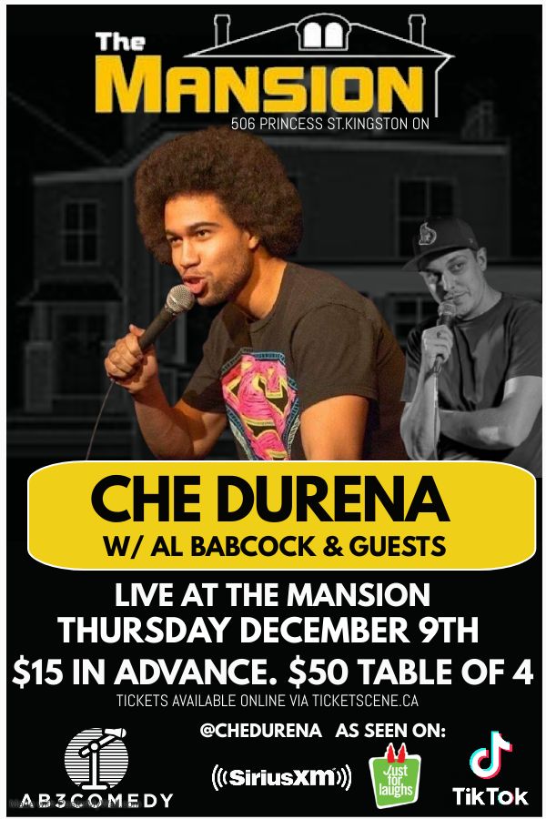 Che Durena Live@The Mansion Comedy Night