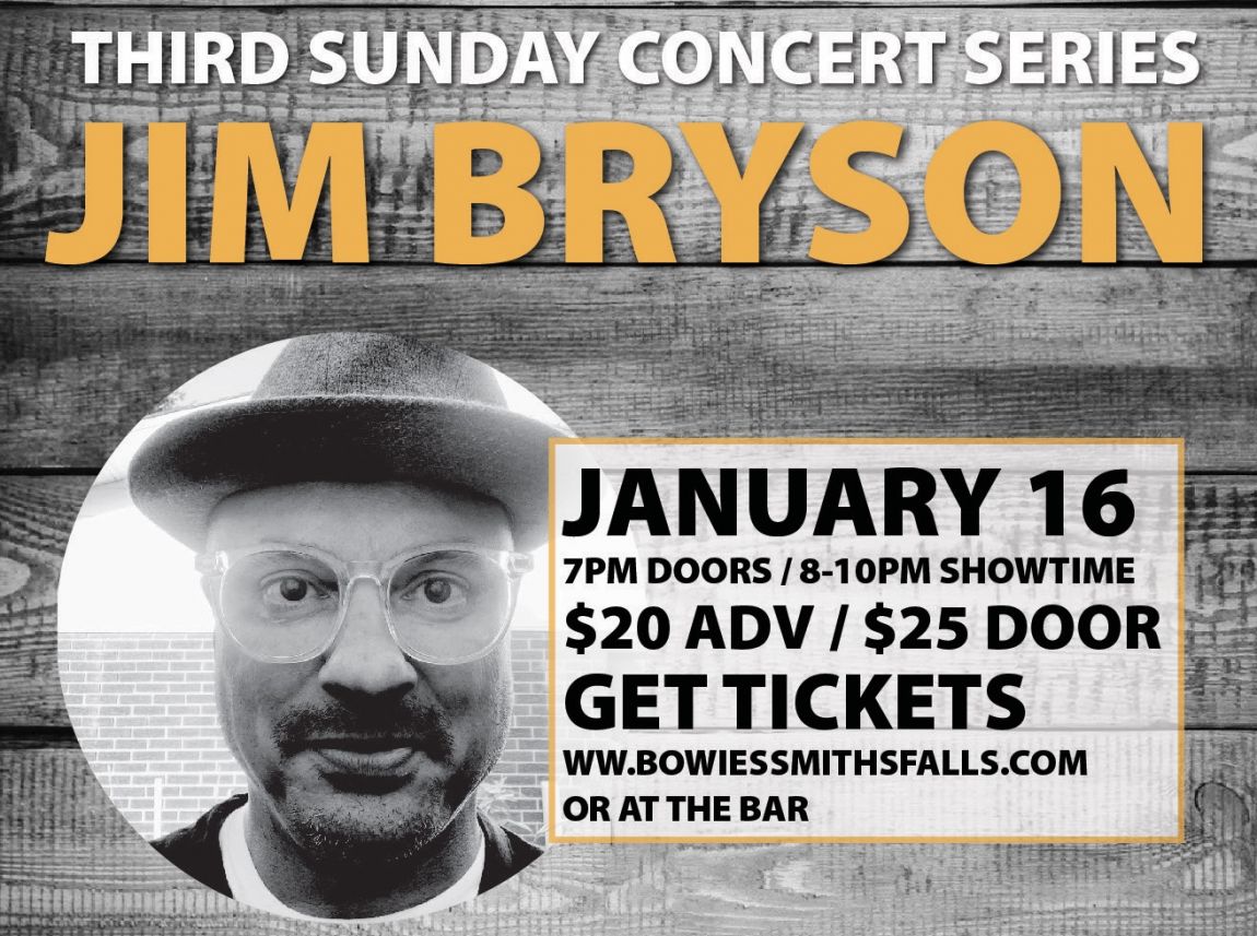 JIM BRYSON - Third Sunday Concert Series