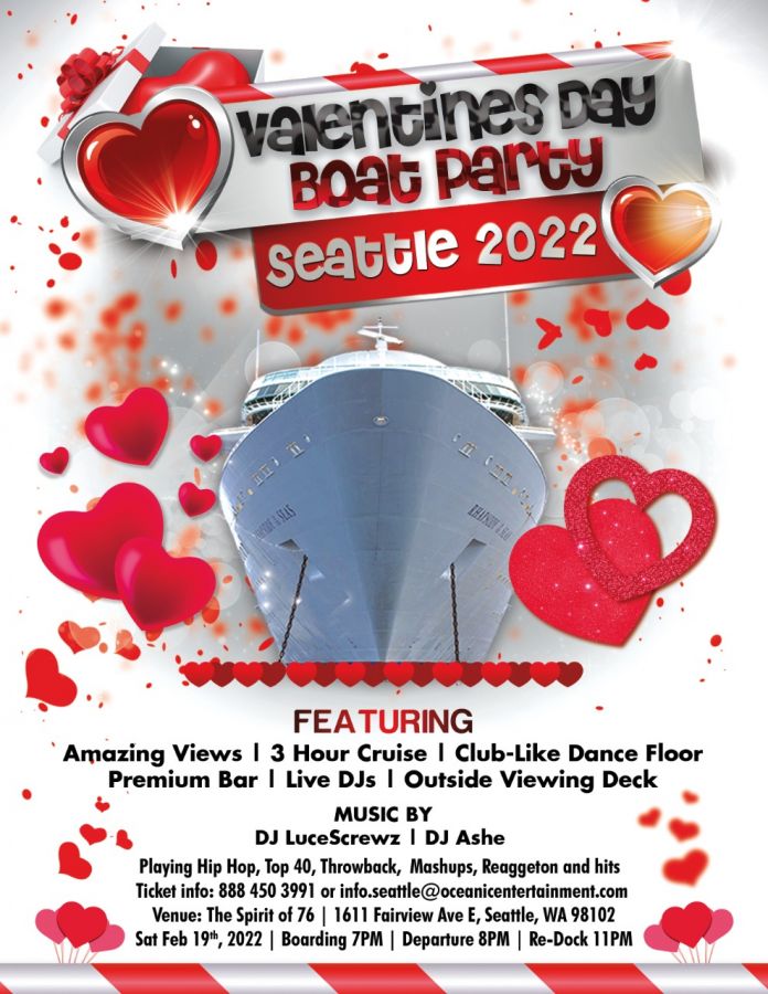 Valentine's Day Boat Party Seattle 2022