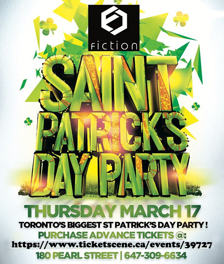 ST PATRICK'S DAY PARTY 2022 @ FICTION NIGHTCLUB | OFFICIAL MEGA PARTY!