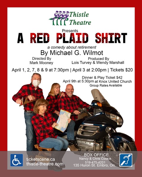 A Red Plaid Shirt by Michael G Wilmot