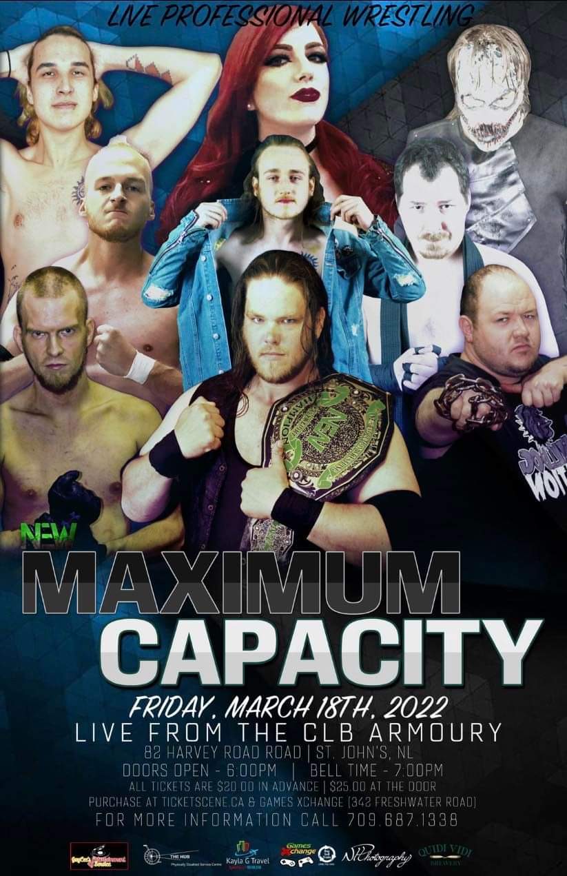 New Evolution Wrestling: MAXIMUM CAPACITY
