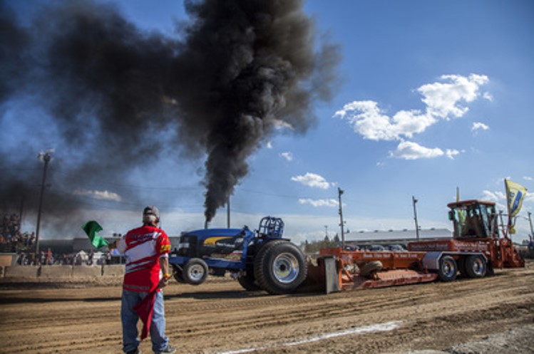 Tractor Pulls at the Paris Fairgrounds
