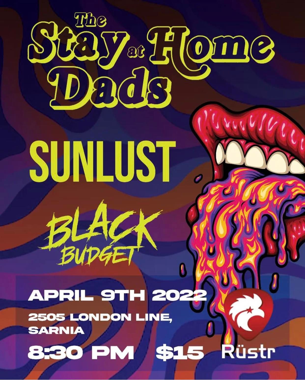 Stay at Home Dads wsg Sunlust & Black Budget