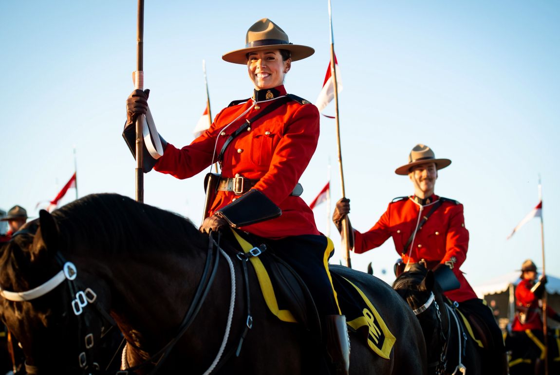 RCMP Musical Ride at the Erin Fairgrounds