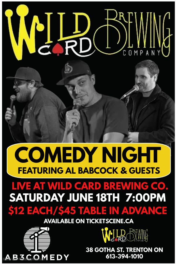 Comedy Night at Wild Card Brewing