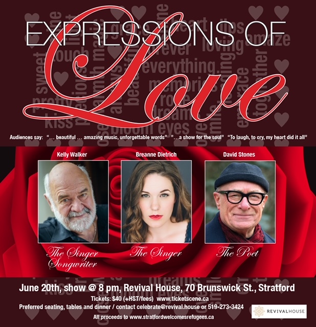 Expressions of Love : Kelly Walker, Breanne Dietrich & David Stones