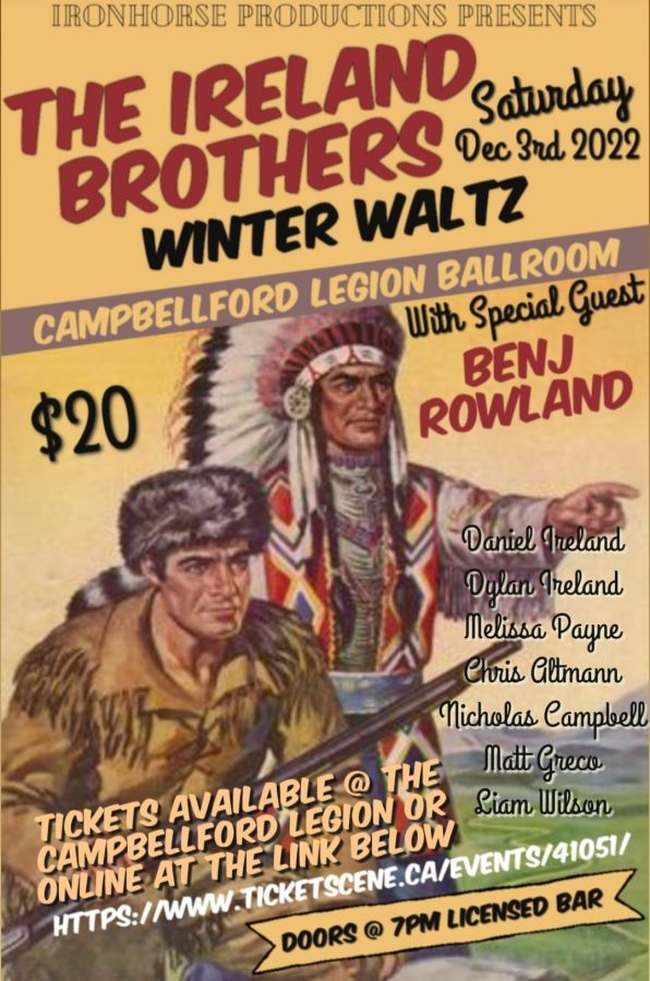 The Ireland Brothers Winter Waltz With Special Guest Benj Rowland 