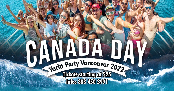 JULY 1ST VANCOUVER CANADA DAY BOAT PARTY | THINGS TO DO CANADA DAY