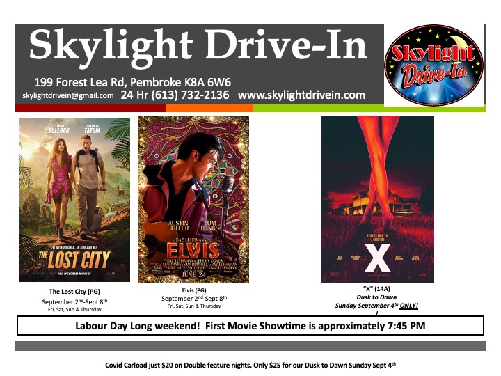 Dusk to Dawn Skylight Drive-In featuring  The Lost City with Elvis and 