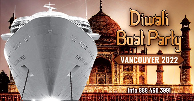 Diwali Boat Party Vancouver 2022 | Tickets Starting at $25 