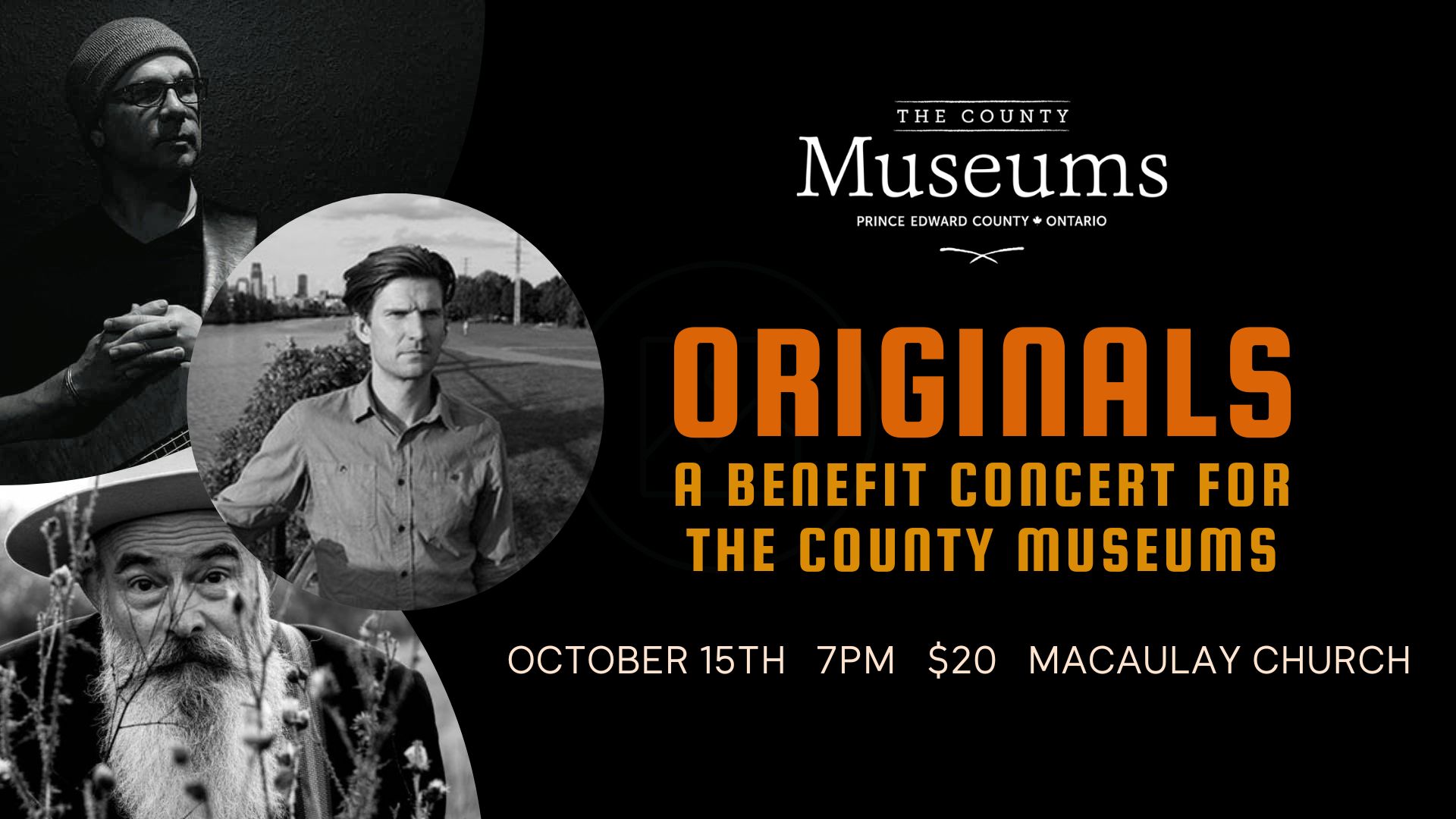 Originals: A Benefit Concert for The County Museums