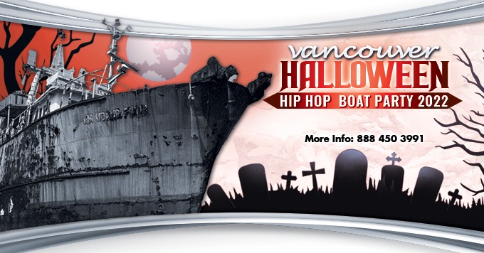 Vancouver Halloween Hip Hop Boat Party 2022