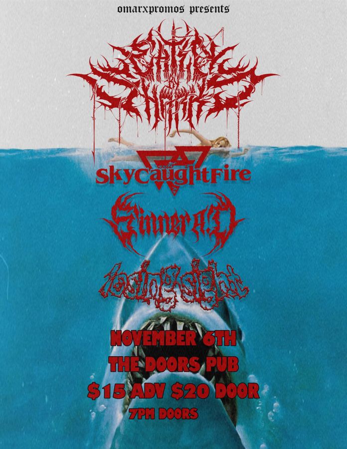 Eaten By Sharks w/ Sky Caught Fire, Sinner A.D and Losing Sight