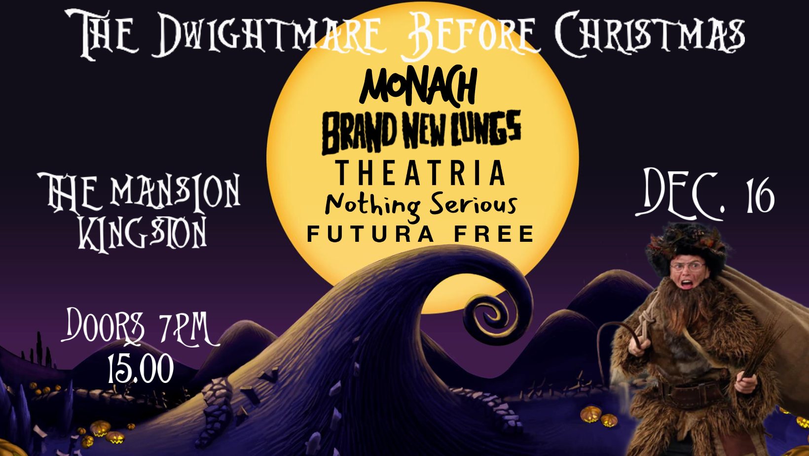 Monach, Brand New Lungs, Theatria, Futura Free and Nothing Serious