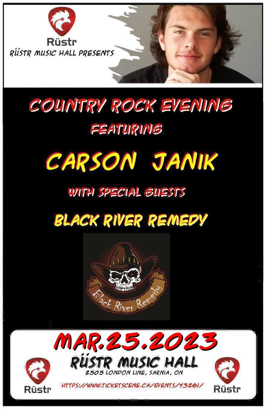 Carson Janik wsg Black River Remedy