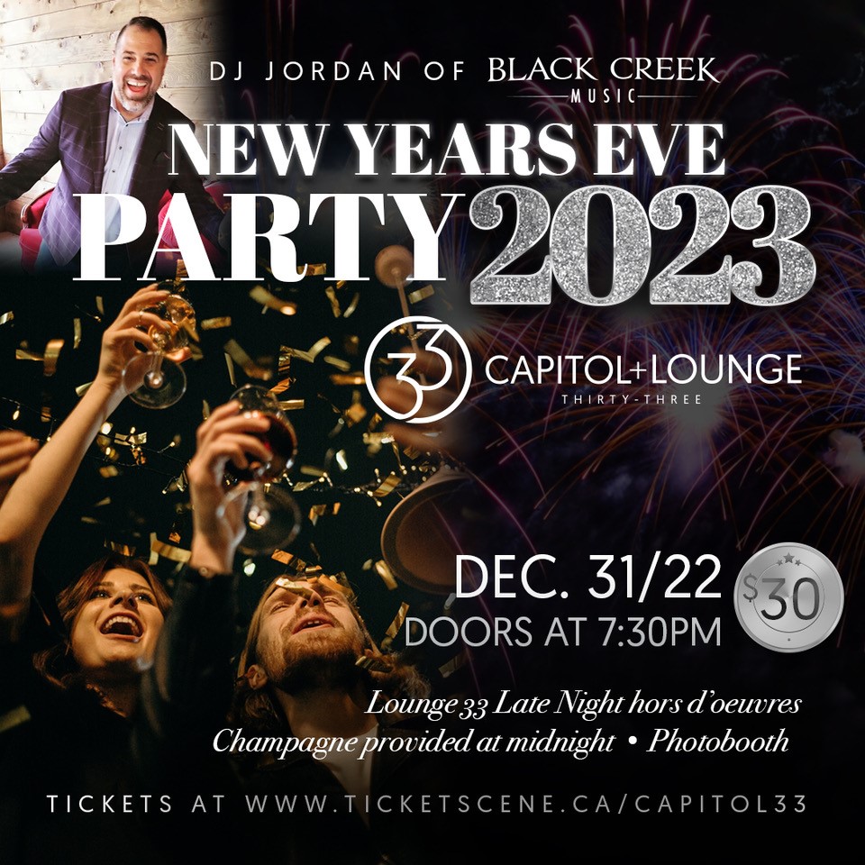 New Years Eve Capitol 33 New Years Eve Capitol 33 DJ Jordan Of