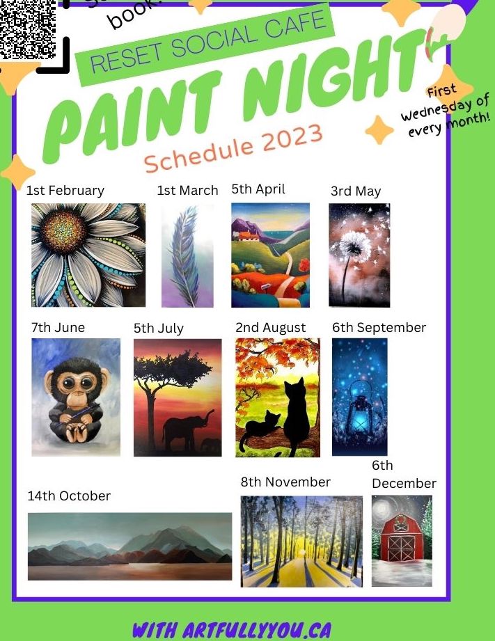 Paint Night @ Reset with Artfully You