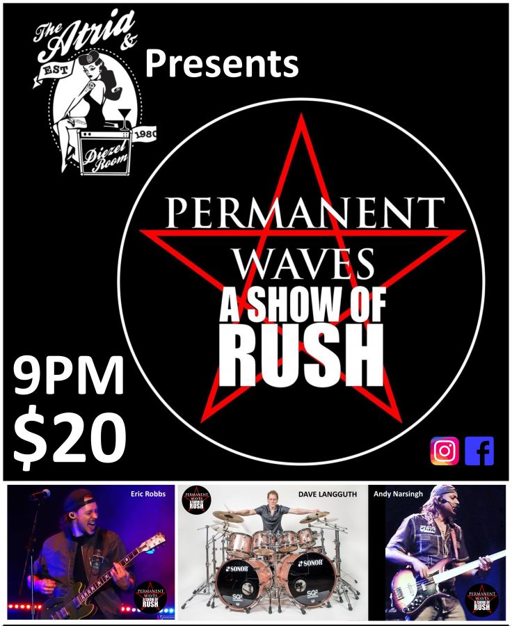 Permanent Waves - A Show Of RUSH @ The Atria (Oshawa)