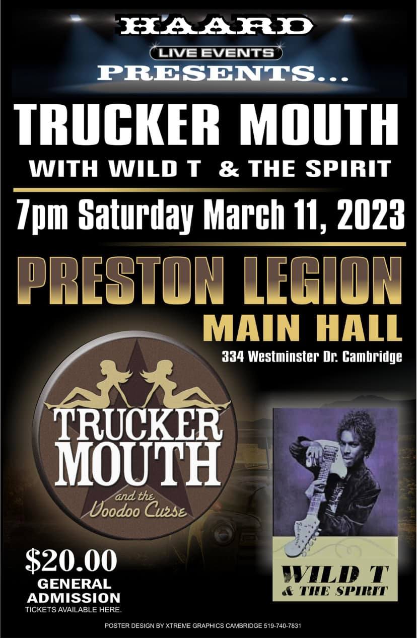 TRUCKER MOUTH with  WILD T & THE SPIRIT 