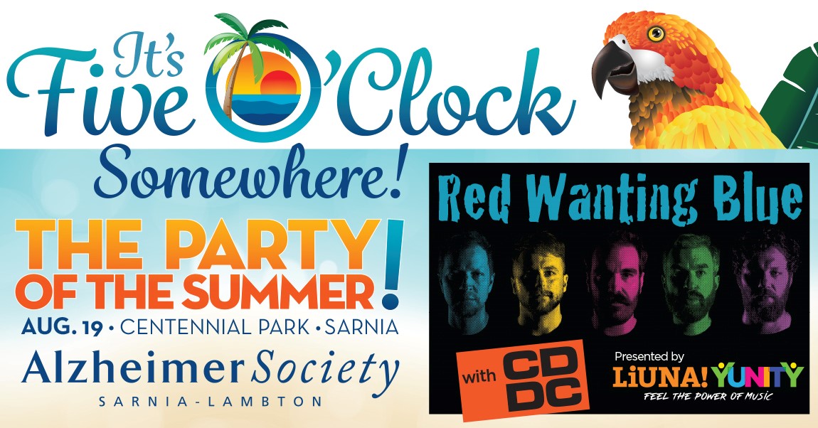 It's Five O'Clock Somewhere - A Fundraiser for The Alzheimer Society