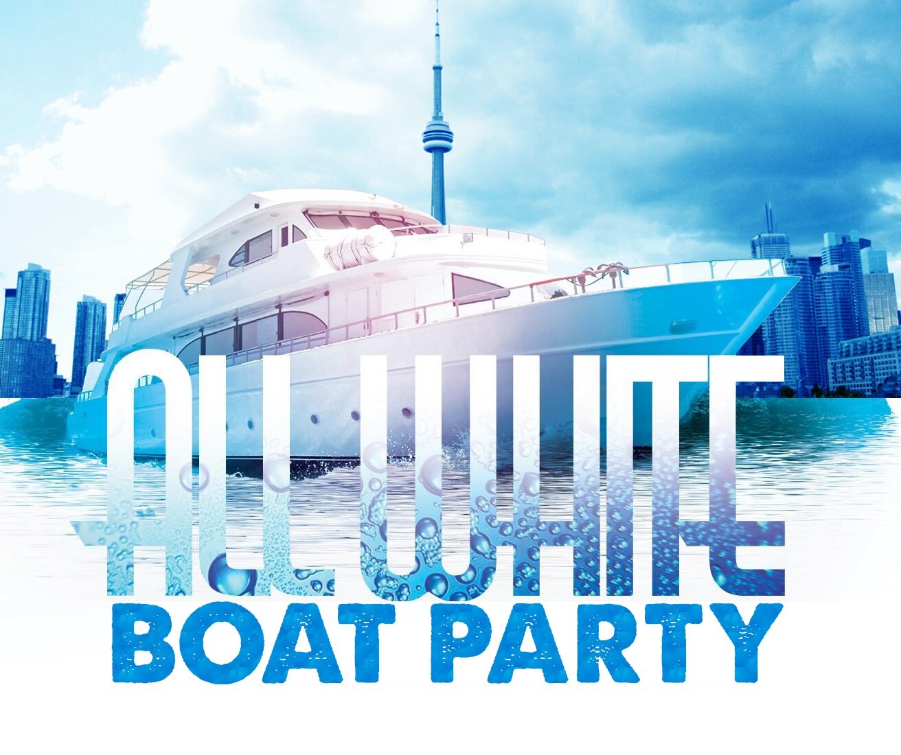 ALL WHITE BOAT PARTY | MAY LONG WEEKEND | SAT MAY 20 | OFFICIAL MEGA PARTY!