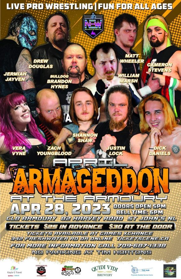 NEW: APRIL ARMAGEDDON - At the Armoury